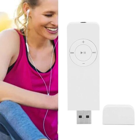 Mini MP3 Player Lossless Sound Up to 64GB, Compact and Portable Music Player for Students Running Travel with Long Battery Life (Black) in Kuwait