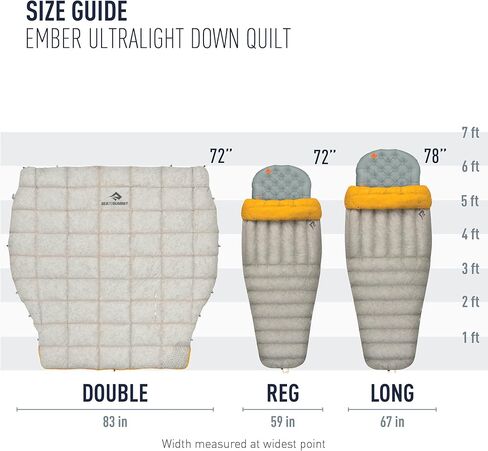 Sea to Summit Ember Ultralight Down Backpacking Quilt in Kuwait