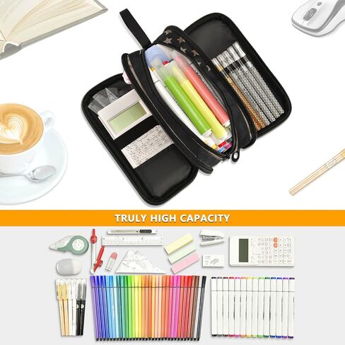 Gredecor Dogs and Bone Big Capacity Pencil Case for Girls Boys Cute Puppy Dog Pouch Bag Pen Boxes with Zipper Supplies for Students School Office Large Storage in Saudi Arabia