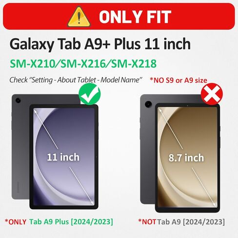 حافظة HXCASEAC لهاتف Samsung Galaxy Tab S6 Lite مقاس 10.4 بوصة 2022/2020 مع واقي شاشة/ حامل حزام يد دوار/ حامل قلم، حافظة مقاومة للصدمات لجهاز Galaxy Tab S6 lite (SM-P610/P613/P615/P619)، أسود in Kuwait
