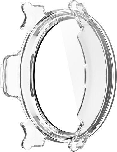 Intended for Garmin Lily 2 Active Case Build-in [Tempered Glass] Film Hard PC Bumper Face Cover Shell Screen Protector for Garmin Lily 2 Active Smartwatch Accessories in Kuwait