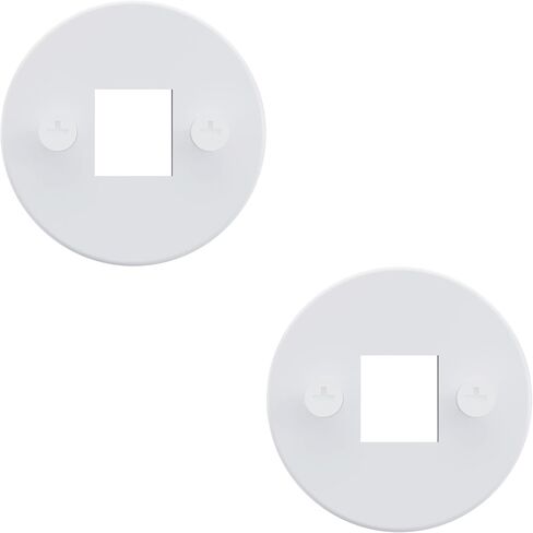 MINI 1 Port Keystone Wall Plate ، لوحة حائط Keystone ، لوحة حائط Keystone Jack ، لوحة Keystone Mini 1 منفذ ، لوحة حائط Keystone لموصلات Keystone (10 حزمة) in Kuwait