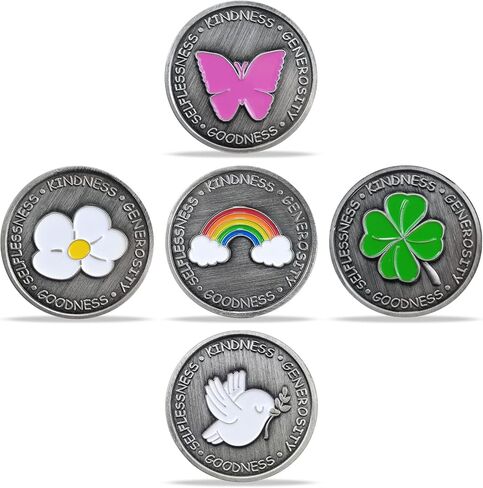 Kindness Coins Token of Appreciation Kindness Pass It On Thank You Gifts Set of 5 in Kuwait