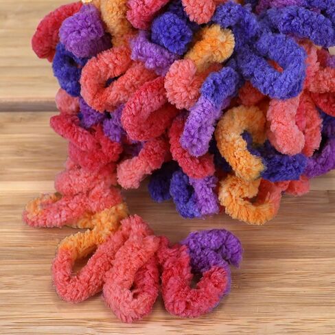 JubileeYarn Fun Finger Loops Yarn - Jumbo Polyester - 100g/Skein - Euphorie - 3 Skeins in Saudi Arabia