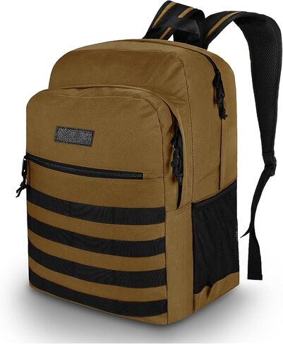 حقيبة الظهر Wrangler Tradesman ، حزمة نهارية غير رسمية مقاومة للماء لمدرسة عمل سفر ، حقيبة ظهر للجنسين المحمول مع كم أجهزة كمبيوتر محمول in Kuwait