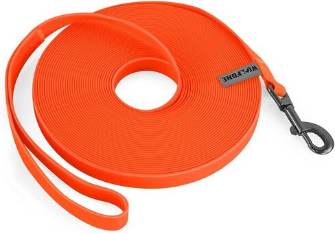 10ft Pale Pink Long Leash - Waterproof Training Dog Leash for Recall, Swimming, Camping, Beach, Hunting, Walking（3m*19mm*2.7mm） in Saudi Arabia
