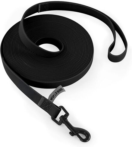 10ft Pale Pink Long Leash - Waterproof Training Dog Leash for Recall, Swimming, Camping, Beach, Hunting, Walking（3m*19mm*2.7mm） in Saudi Arabia