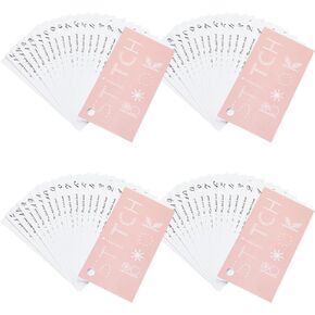 FreeBloss 4 PCS Creative Mini Sewing Book & DIY Set DIY Creative Mini Sewing Card Card Set Books for Beginners Extridery Stitch Cards