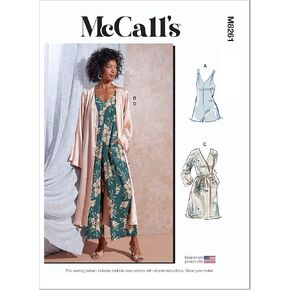 Miccall's Misses Sleepwear Sewing Kit ، Multicolor