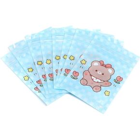 50 قطعة 7.5x11cm أكياس كاريكاتورية صغيرة قابلة للاستيلاء على حقيبة PP لطيفة لأكياس التعبئة والتغليف مجوهر