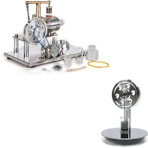 Sunnytech Air Stirling Engine ومحرك Stirling منخفضة درجة الحرارة SC02M-LT002