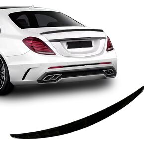 أجنحة المفسد الخلفي لـ Mercedes Benz S Class W222 SDAN S550 S560 S63 4 Door 2014-2020 2015 2015 2017 2018