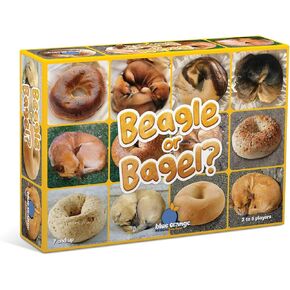 Beagle أو Bagel ، لعبة التعرف على الأنماط سريعة الخطى للأطفال والعائلات ، بواسطة Blue Orange Games ، 2 إلى 6 لاعبين ، تتراوح أعمارهم بين 7 وما فوق