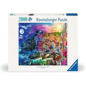 Ravensburger Colorful Cinque Terre 2000 قطعة Jigsaw Puzzle | أدوات مصنوعة يدويًا فريدة من نوعها | صور آسر | قطع مشرقة وخالية من الوهج