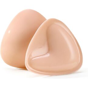 LUCKMEEY Double-Sided Sticky Bra Inserts - Reusable Invisible Adhesive Push Up Bra Pads for Bikini Dresses