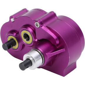 Gearbox for SCX10 II, With Chassis Aluminum Alloy Straight Axle Right Front Motor Accessories, RC Car Gearbox for SCX10 II VS4 10 DLUX OD 3