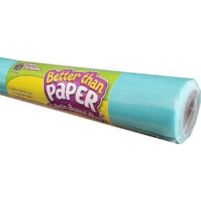 قام المعلم بإنشاء موارد أفضل من Paper® Bulletin Board Roll ، 4 '× 12' ، الفيروز الخفيف ، حزمة 4