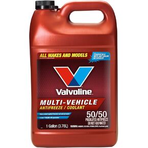 Valvoline Multi-Vehicle 50/50 Prediluted Ready-to-Use Antifreeze/Coolant 1 GA, Case of 6