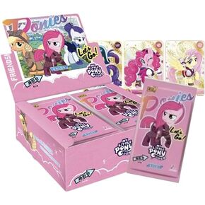 Official Licensed Kayou MyLittlePony Premium Set 1 Booster Box Packs - 5 Packs, 6 Cards Per Pack, 30 Cards Total - TCG CCG Collectable Playing and Trading Card Pack (Purple)