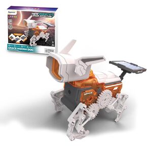 STEM 4-in-1 Building Toys, Solar Robot kit for Kids 8-12,Four Forms of Variable Robot, Exploration Vehicle, Engineering Vehicle, with 3 Power modules,Educational Science Kits for 8+ Years Old Boys