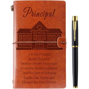 Principal Gifts, Principal Gifts for Women, Principal Appreciation Gifts for Women, Principal Journal Notebook, Principal Gifts for Men, Gift for Principal Day, Teacher Appreciation Day, Retirement