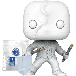 Marvel: Moon Knight: Mr. Knight #1048 Funko Pop Bunded مع قضية حماية السمندر الأزرق Emporium