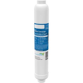 AquaticLife Inline Carbon Block Aquarium Water Filter Replacement Cartridge for RO Buddie and Reverse Osmosis Tank Kit