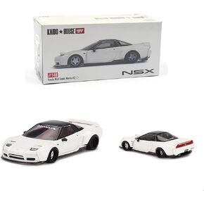 MINI GT Collectibles Diecast Model Car Compatible with Honda NSX Kaido Works V2 White Limited Edition 1/64 Diecast Model Car Kaido House KHMG148