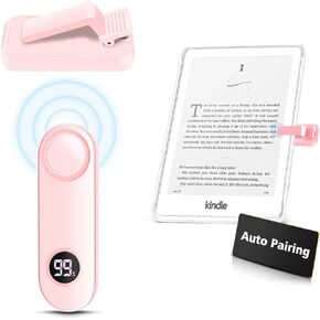 Remote Control Page Turner for Kindle Paperwhite (Pinkish White)