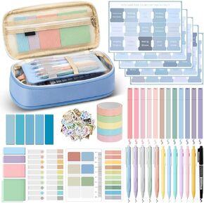 98 قطعة من لوازم دراسة الكتاب المقدس، لوازم مدرسية جمالية، طقم مذكرات للكتاب المقدس، كتاب توضيحي جمالي للكتاب المقدس، ملاحظات هلامية، مقلمة لمكتب المدرسة، هدية مسيحية (أخضر) in Kuwait