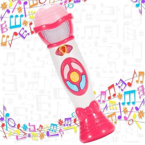 آلة ميكروفون الكاريوفون الكاريوكي في Gaomon Kids ، ميكروفون الموسيقى ، تغيير الصوت وتسجيل الميكروفون مع أضواء ملونة ، أفضل ألعاب للأطفال