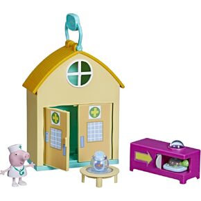 Peppa Pig Peppa’s Adventures Peppa Visits The Vet Fun Playset Preschool Toy, Includes 1 Figure and 3 Accessories, Ages 3 and Up