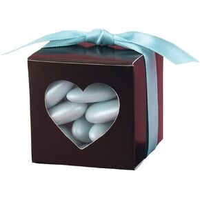 الورق جنون الحب منبثقة عيد الحب الصناديق أبيض ، 2x2x2 (25 حزمة)