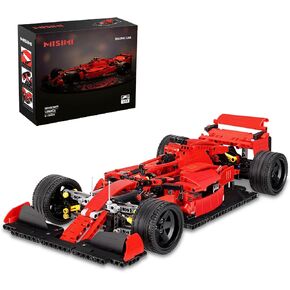 MISINI Technik Racing Car Building Blocks kit F11 Model,1100PCS 1:10 MOC Creative Building Block Sports car