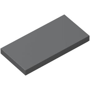 Classic Tiles Block Bulk, Dark Gray Tiles 2x4, Building Tiles Flat 100 Piece, Compatible with Lego Parts and Pieces: 2x4 Dark Gray Tiles(Color:Dark Gray)