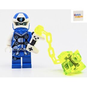 Lego Ninjago Prime Empire: Jay Digi Minifigure مع سلاح تحكم