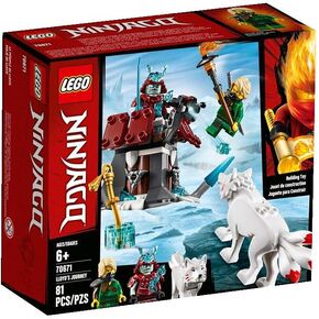 LEGO NINJAGO Lloyd’s Journey 70671 Building Kit (81 Pieces)
