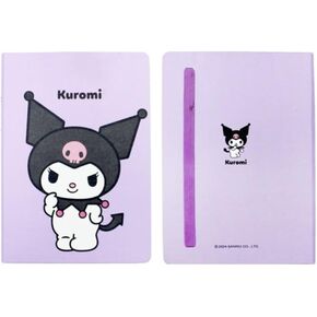 لطيف Kitty Melody Friends Daily Weekly Monthly Planner ، مذكرات ، 7.3 × 5.2 بوصة ، ملصقات تشمل ، غطاء صلبة الجودة المتميزة (الأرجواني)