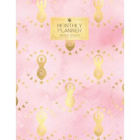2023-2025 Three Year Monthly Planner: Monthly planner calendar - 8.5 x 11 inches - covering 36 months from January 2023 to December 2025