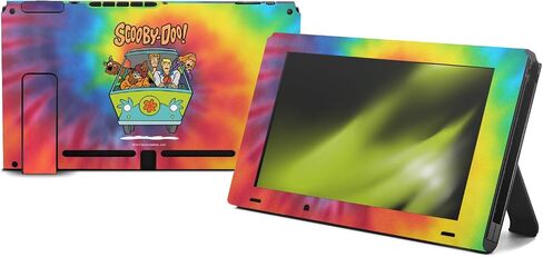 Head Case Designs Officially Licensed Scooby-Doo Scoob Graphics Vinyl Sticker Gaming Skin Decal Cover Compatible With Nintendo Switch Console & Dock & Joy-Con Controller Bundle in Kuwait