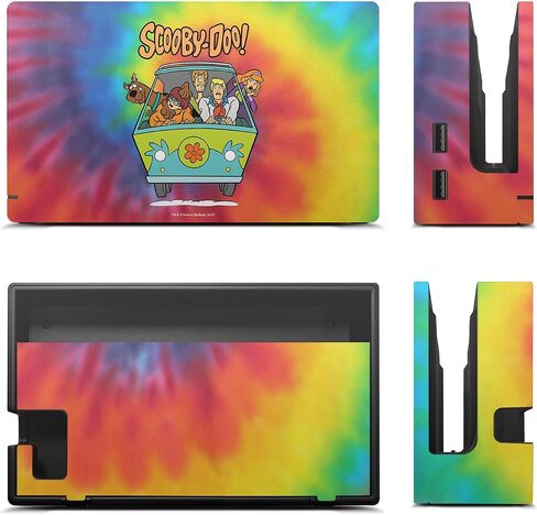 Head Case Designs Officially Licensed Scooby-Doo Scoob Graphics Vinyl Sticker Gaming Skin Decal Cover Compatible With Nintendo Switch Console & Dock & Joy-Con Controller Bundle in Kuwait