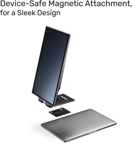 SideTrak Swivel Pro 13.3" Ultra Slim Attachable Portable Monitor, FHD IPS 1080p Laptop Screens with Kickstand + Unique Patented Swivel Hinge, for Mac, PC, and Chromebook, USB-C® Port Connection in Kuwait