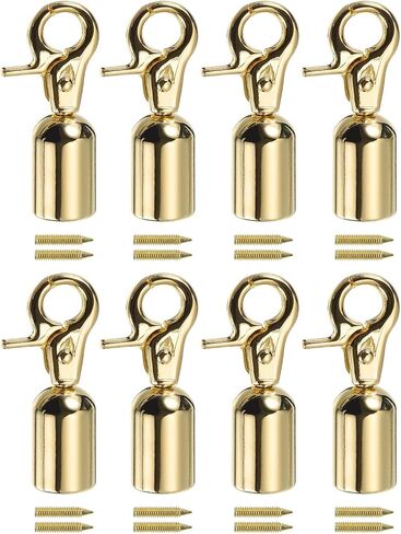 قبعة نهاية سلك Uxcell ، 13 مم (0.51 ") برميل نهاية CAP CAP Finding for Tassel Bag Making DIY ، 8PCS GOLD (53 × 25 مم) in Kuwait