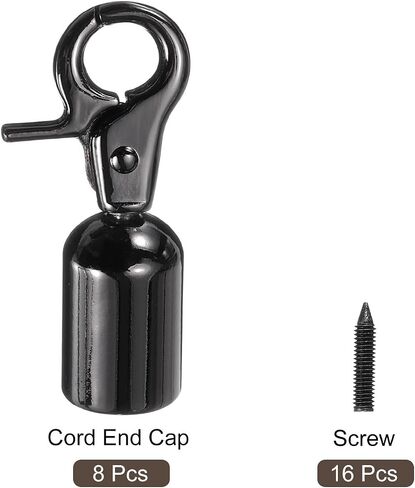 قبعة نهاية سلك Uxcell ، 13 مم (0.51 ") برميل نهاية CAP CAP Finding for Tassel Bag Making DIY ، 8PCS GOLD (53 × 25 مم) in Saudi Arabia