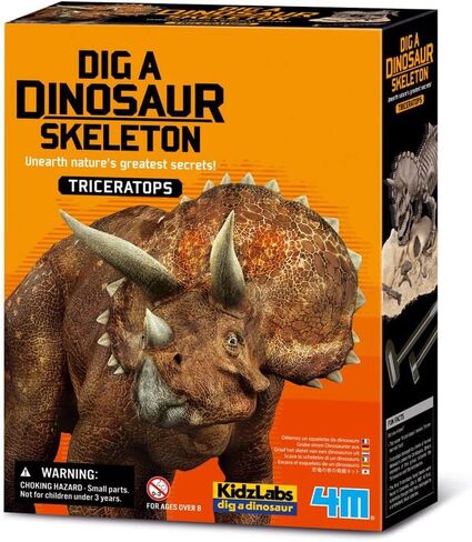 4M Kidz Labs Dig a Triceratops Skeleton in Saudi Arabia