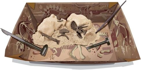 4M Kidz Labs Dig a Triceratops Skeleton in Saudi Arabia