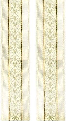 Offray, Ivory Cosette Craft Ribbon, 5/8-Inch x 12-Feet in Saudi Arabia