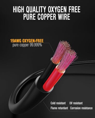 Starlink Mini USB C to DC Power Cable, 5M/16FT Replacement USB C to DC Cord for Starlink Mini, Waterproof Weatherproof & Durable Starlink Mini Power Supply Accessories for Outdoor, Home, 16FT Length in Saudi Arabia