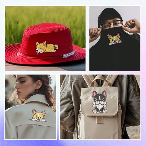 White Rhinestone Iron on Transfer Fading Decoration Bling Diamond Hotfix Patches for Clothes, Large Iron On Sequin Applique for Jeans Jacket Caps Bag T-Shirts Shoes DIY Decor in Kuwait