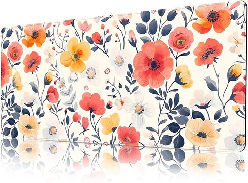 Probtis Mushroom Mouse Pad - واقي مكتب أنيمي كبير للألعاب ، قاعدة مطاطية غير قائلة ، 35.4 × 15.7 ' in Kuwait